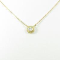 K18YG ダイヤモンドネックレス