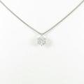 【リメイク】プラチナダイヤモンドネックレス 0．317ct・H・SI1・VERYGOOD