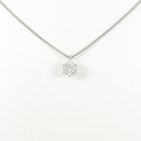 【リメイク】プラチナダイヤモンドネックレス 0．317ct・H・SI1・VERYGOOD