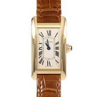 カルティエ W2601556 タンクアメリカン YG クォーツ