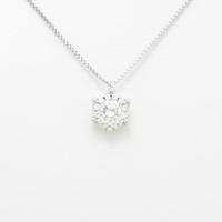 【新品】プラチナダイヤモンドネックレス 0．351ct・E・SI2・GOOD