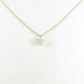 【リメイク】K18YG ダイヤモンドネックレス 0．349ct・H・VS2・VG