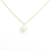 【リメイク】K18YG ダイヤモンドネックレス 0．733ct・L・VS2・GOOD