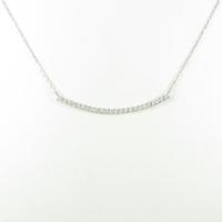 【リメイク】K18WG ダイヤモンドネックレス