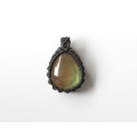 激安!高品質　アンデシンのまくらめペンダント　　24.7×18.3mm　　〈No.1〉　　　sale14　　accessory1