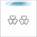 ティファニー　TIFFANY & Co. ハート クロバー ピアス 並行輸入品　【送料無料】 3020