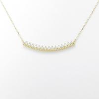 【リメイク】K18YG ダイヤモンドネックレス