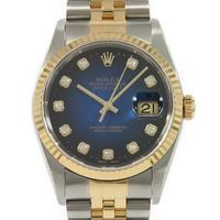 ロレックス 16233G デイトジャスト SSxYG 自動巻