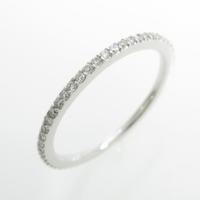 K18WG フルエタニティ ダイヤモンドリング