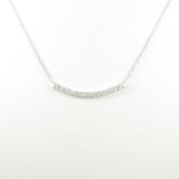 【リメイク】K18WG ダイヤモンドネックレス