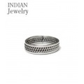 INDIAN JEWELRY ナバホ族アーティストの作品『NAVAJO SILVER RING』【アメカジ・ネイティブ】IJ-124