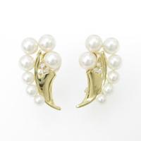 K18YG アコヤパールイヤリング