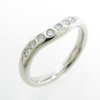 ティファニー ワイドカーブド リング