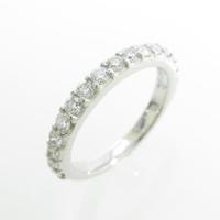 ポンテヴェキオ ハーフエタニティ ピンキーリング