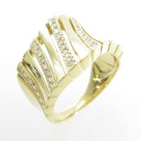 K18YG ダイヤモンドリング