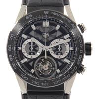 タグ・ホイヤー カレラ・キャリバーホイヤー02Tフライングトゥールビヨンクロノ TI 自動巻25％引き