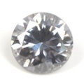 天然グレーダイヤモンド ルース(裸石) 0.129ct, Fancy Gray, SI-2 【 中央宝石研究所ソーティング袋付 】 【 送料無料 】