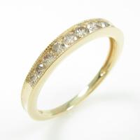 K18YG ダイヤモンドリング