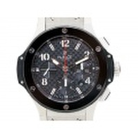 新着価格破壊【HUBLOTウブロ】301.SB.131.RXビッグバンセラミック 44mmブラックラバーカーボンダイアルクロノ自動巻メンズ4750-0