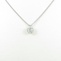 プラチナダイヤモンドネックレス 1．048ct・E・I1・EXT