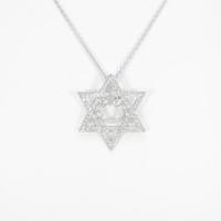 K18WG ダイヤモンドネックレス10％引き