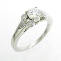 カルティエ バレリーナ リング 0．34ct・H・VS1・3EXCELLENT