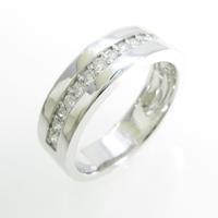 【リメイク】K18WG ダイヤモンドリング