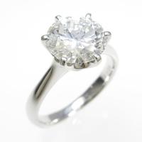 【リメイク】プラチナダイヤモンドリング 2．038ct・F・SI1・VERYGOOD
