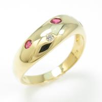 K18YG ルビーリング