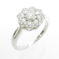 ポンテヴェキオ フラワー ダイヤモンドリング10％引き