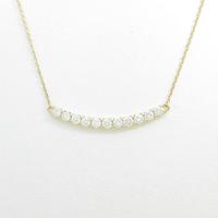 【新品】K18YG ダイヤモンドネックレス 1．001ct・E・SI1?2・VG?G40％引き