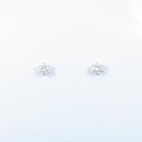 【リメイク】PT／STダイヤモンドピアス 0．471ct・E?F・VVS1?VVS2・VG40％引き