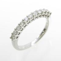 PT ハーフエタニティ ダイヤモンドリング10％引き