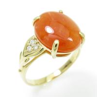 K18YG ヒスイリング