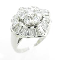 PT フラワー ダイヤモンドリング