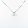 【リメイク】プラチナダイヤモンドネックレス 0．638ct・F・I1・VERYGOOD
