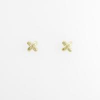 ティファニー クロスステッチ ピアス