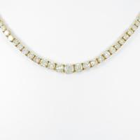 K18YG ダイヤモンドネックレス