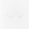 【新品】プラチナダイヤモンドピアス 0．279ct・0．274ct・F・SI2・GOOD