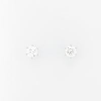 【新品】プラチナダイヤモンドピアス 0．279ct・0．274ct・F・SI2・GOOD
