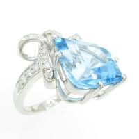 タサキ ブルートパーズリング