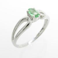 PT グリーンガーネットリング