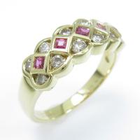 K18YG ルビーリング