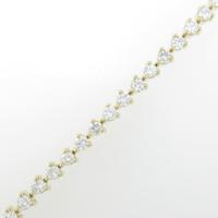 18KYG ダイヤモンドブレスレット10％引き