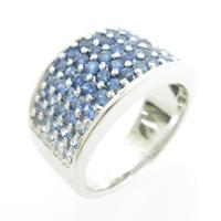 750WG サファイヤリング