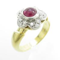 750YG／750WG ルビーリング