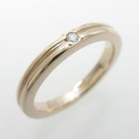 K18PG ダイヤモンドリング30％引き