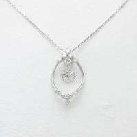 K18WG ダイヤモンドネックレス