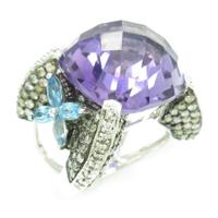 K18WG／K18BG アメジストリング20％引き