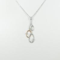 K18WG／K18PG ダイヤモンドネックレス20％引き